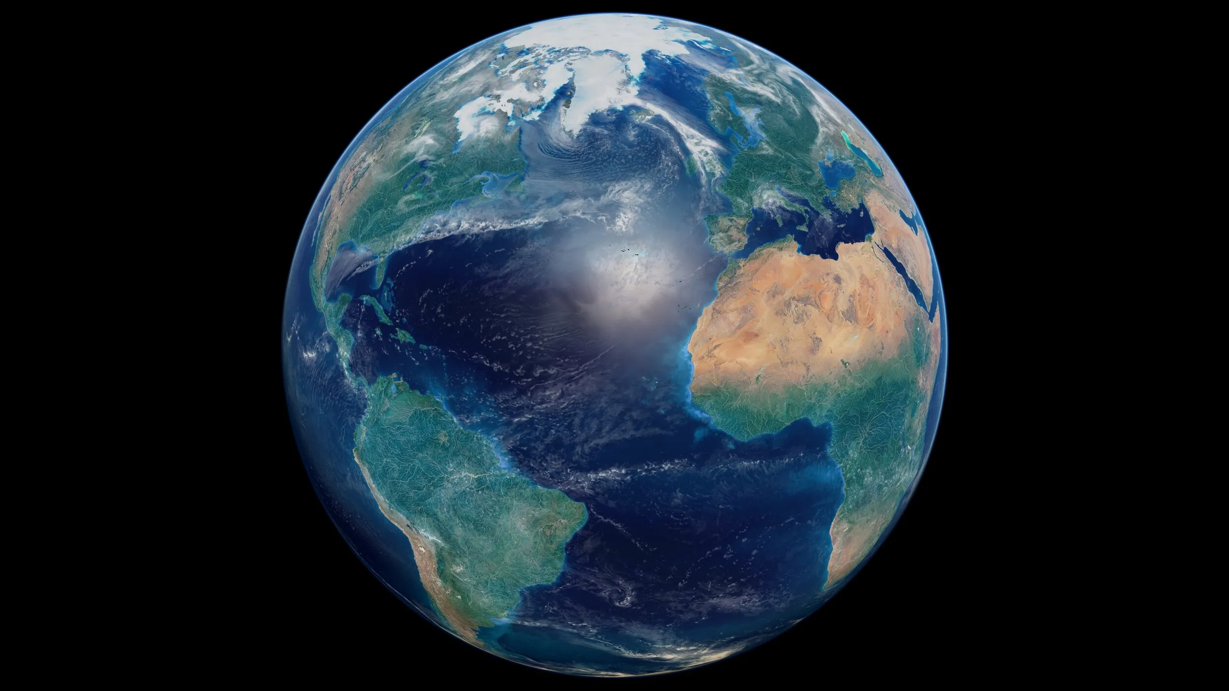 Holocene Earth visualization