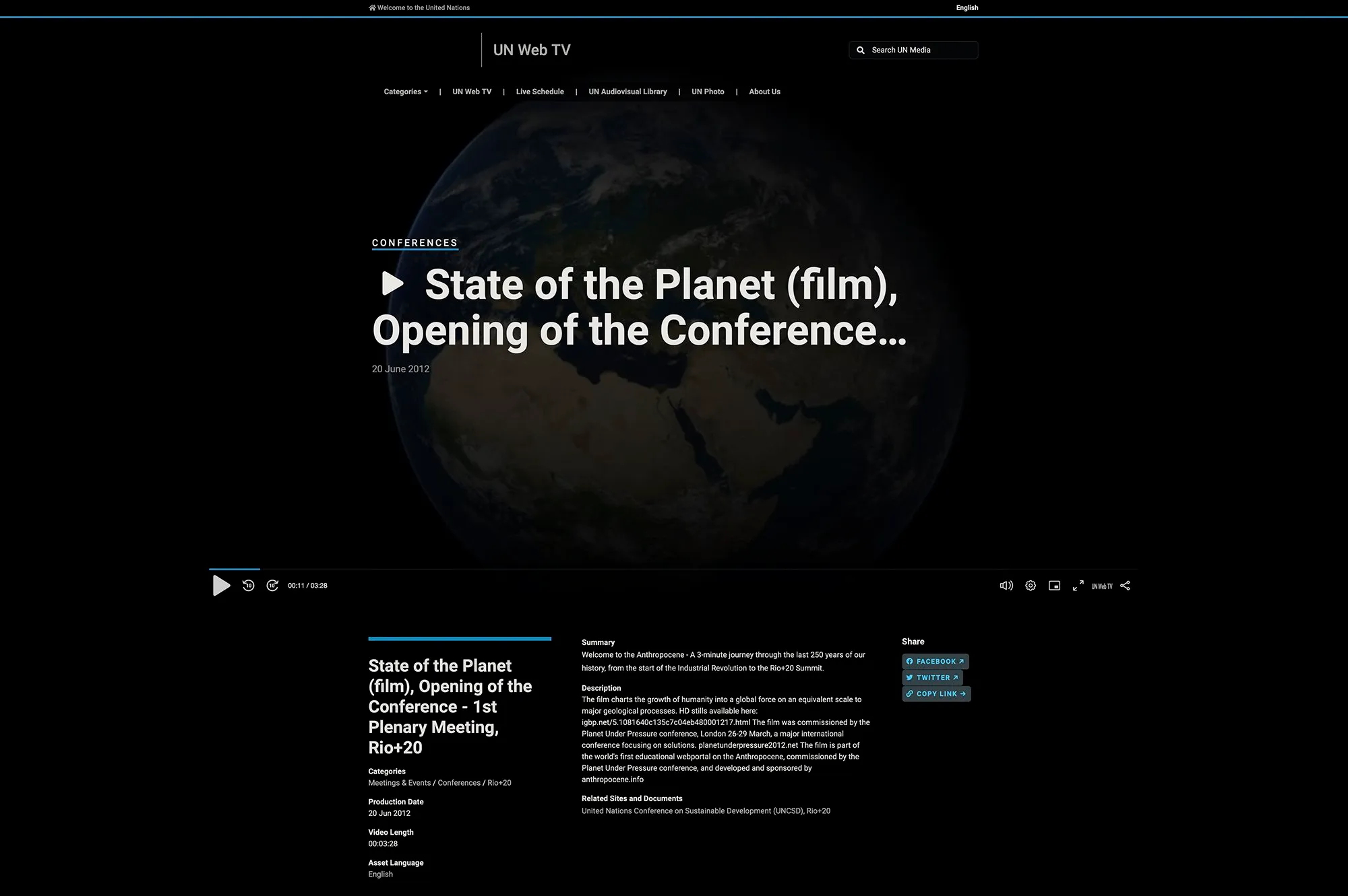 Welcome to the Anthropocene film still