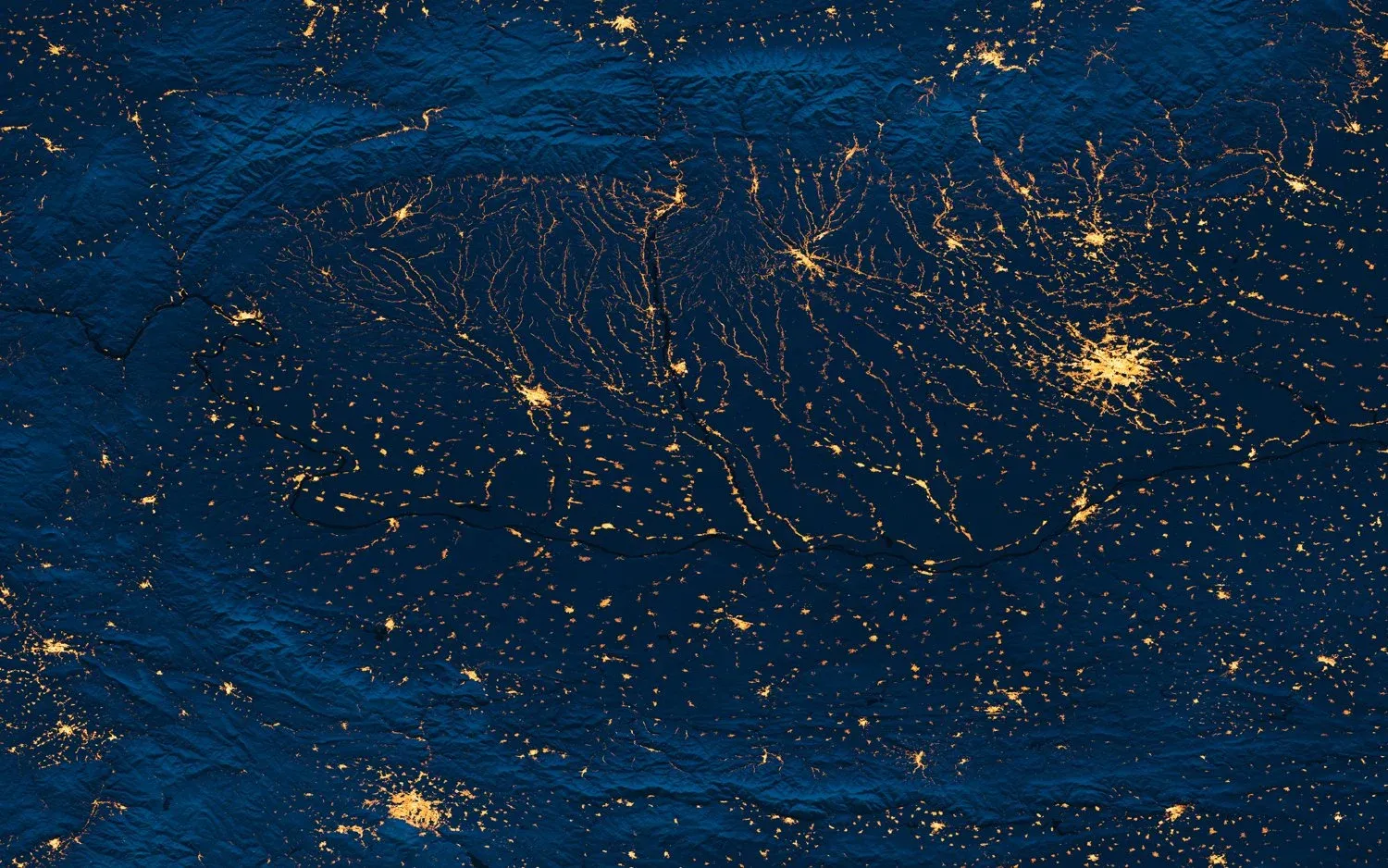 Bucharest urban sprawl