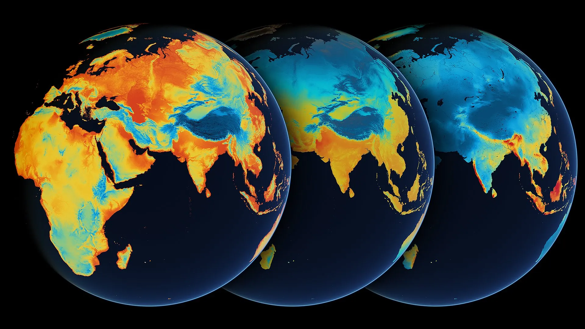 Earth's life-fostering trio